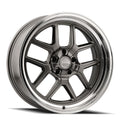 Ridler 610 17x7 / 5x127 BP / 0mm Offset / 83.82mm Hub Gloss Grey Polished Wheel