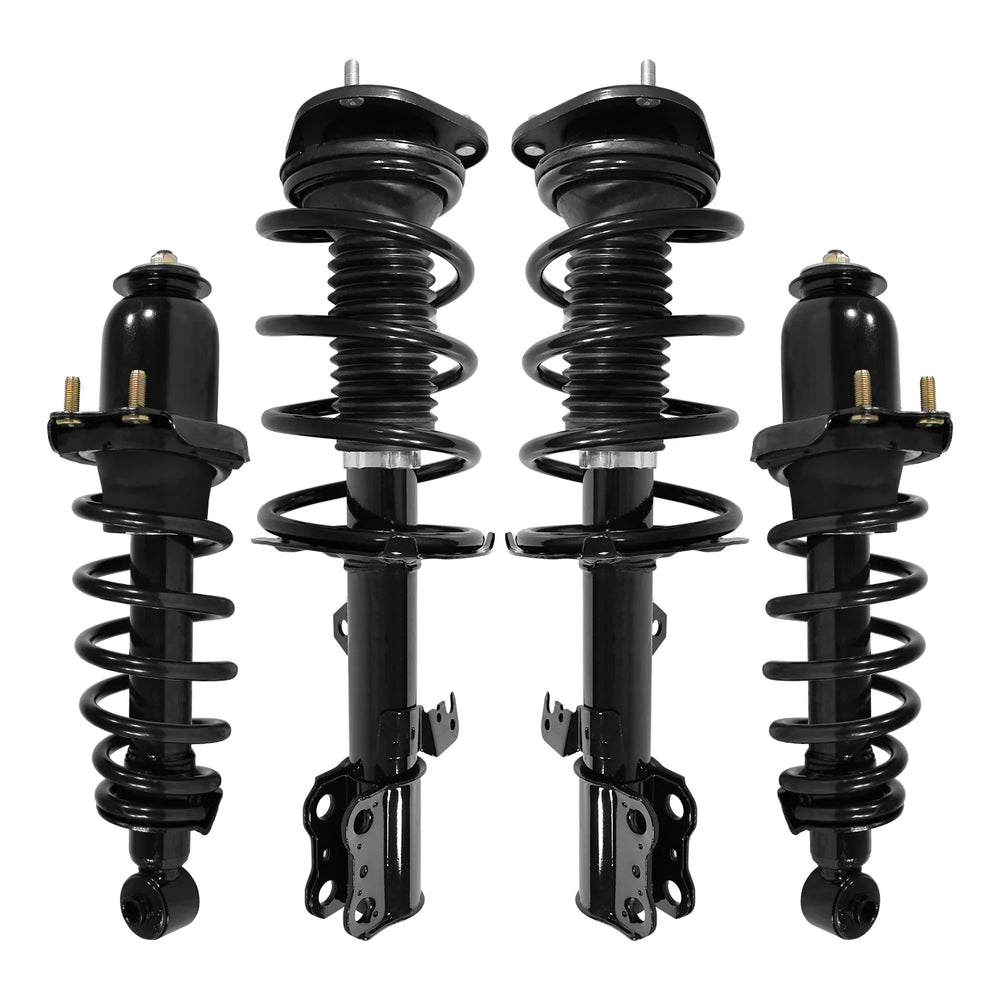 Unity Automotive 4 Front Rear Strut Assemblies 4-11801-15801-001
