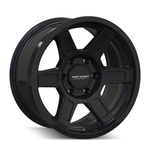 Tuff Stuff TS01 17x8.5 0 CB 87.1 GLOSS BLACK TS01-7836GB