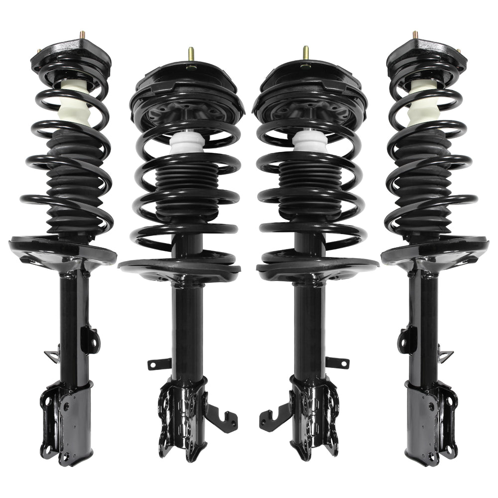 Unity Automotive 4 Front Rear Complete Strut Assemblies 4-11151-15051-001