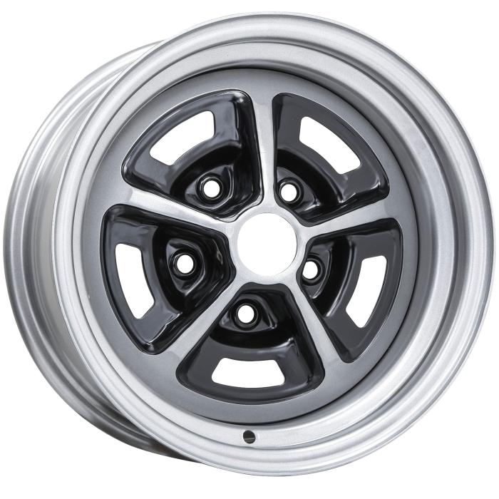 WHEEL VINTIQUES 14X7 CHEVELLE STAINLESS 5X4.75 43/8BS