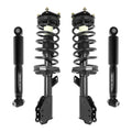 Unity Automotive 2 Front Complete Strut Assemblies 2 Rear Shock Absorbers 4-11065-259090-001
