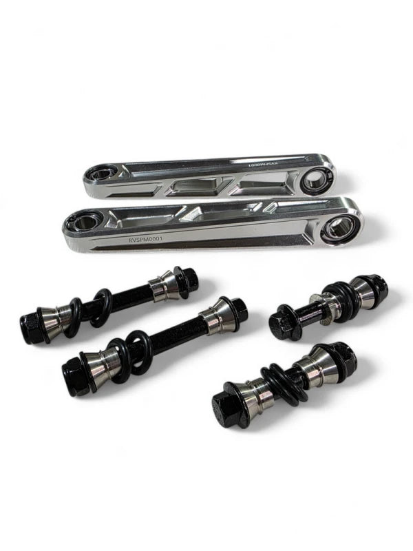 Elektric Offroad 2024+ Can Am Maverick R Front Sway Bar Links Anodized Clear
