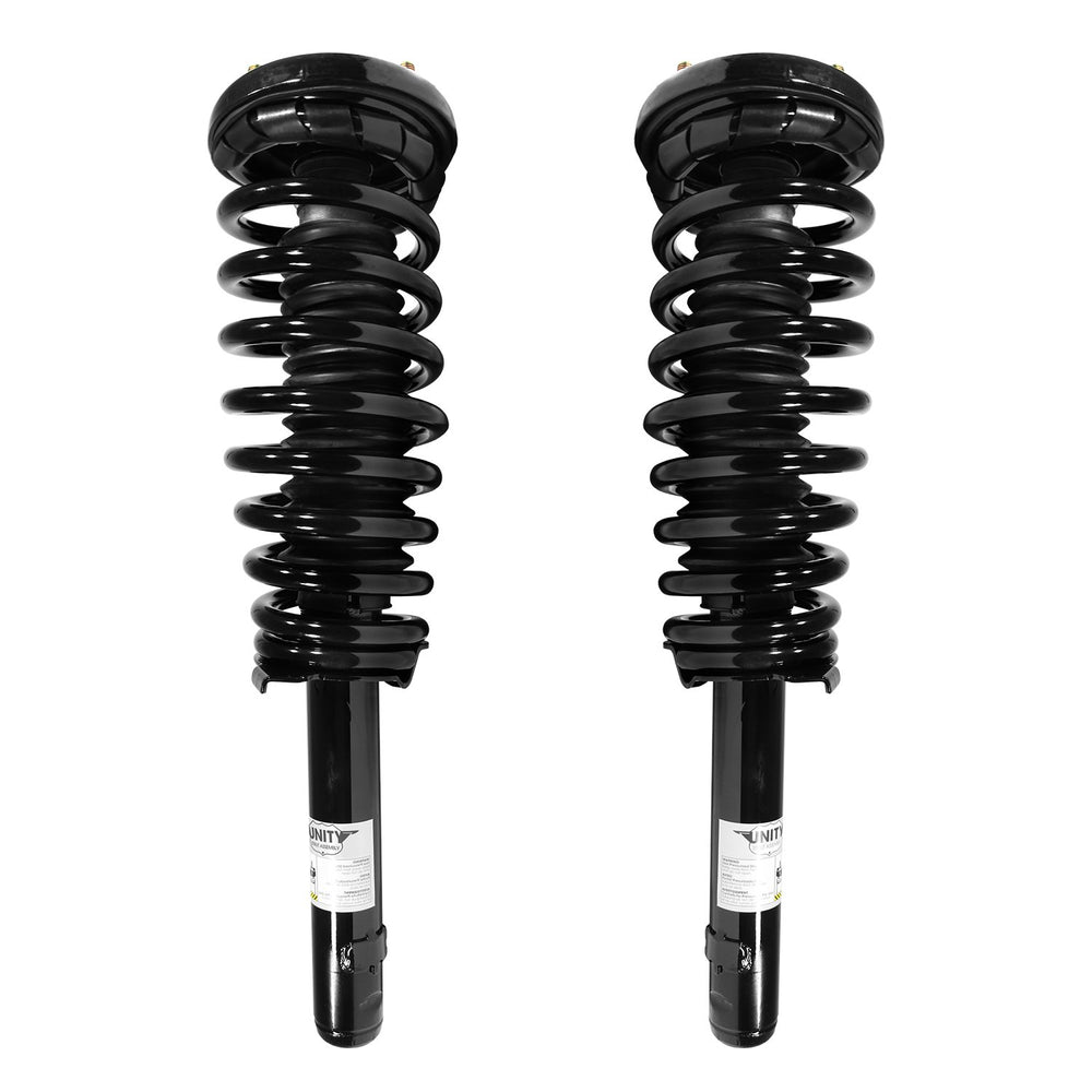 Unity Automotive 2 Front Complete Strut Assemblies 2 Rear Shock Absorbers 4-11090-257070-001