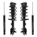 Unity Automotive 2 Front Complete Strut Assemblies 2 Rear Shock Absorbers 4-11695-259190-001
