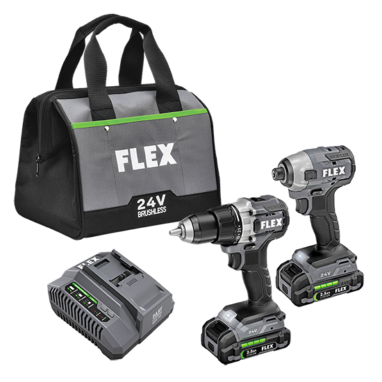 DRILL DRIVER AND IMPACT DRIVER KIT