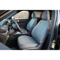 SEATS INC HIGH BACK AIR RIDE DRIVER INSIDE ARMREST W/ KNOB COVER IRONWEAVE GRAY