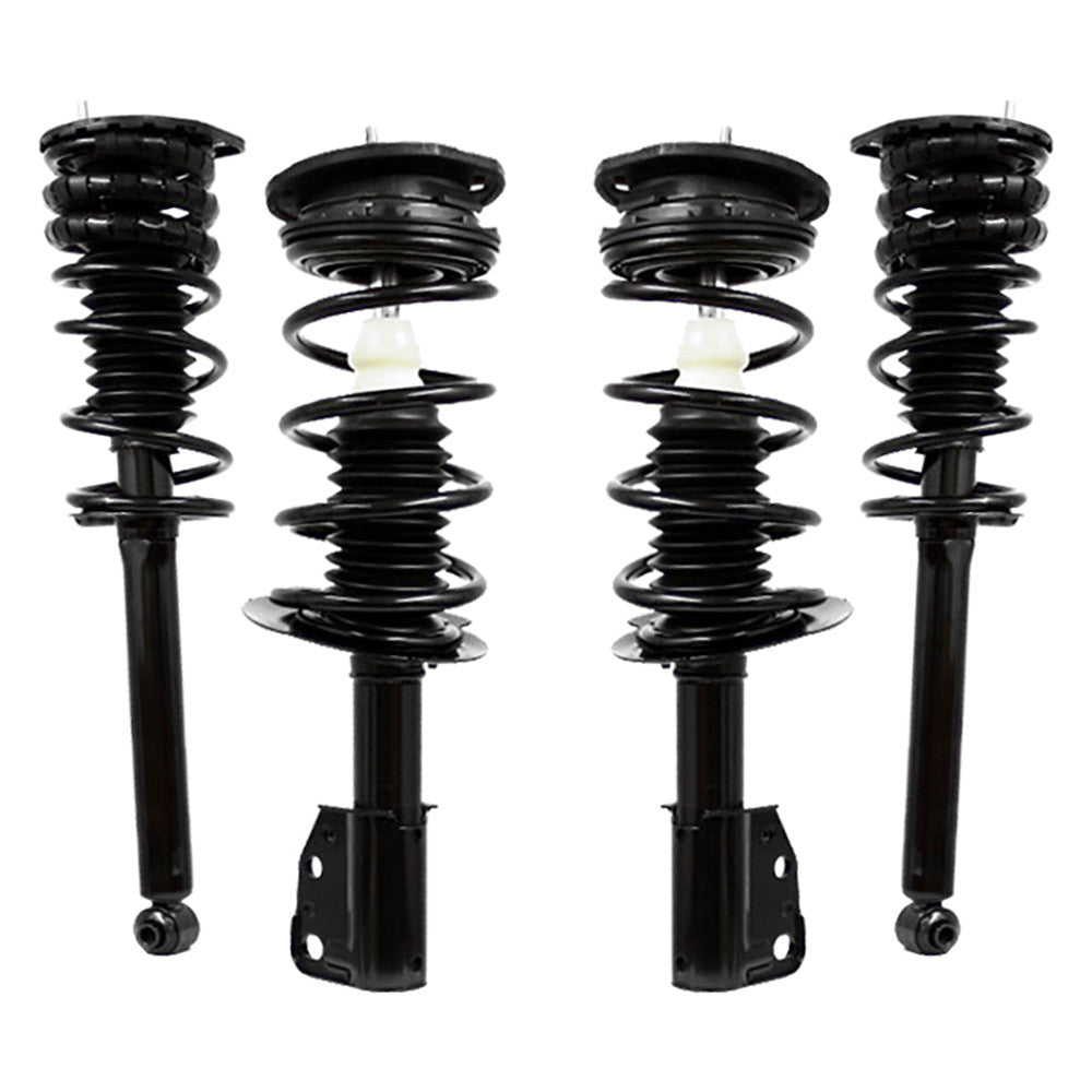 Unity Automotive 4 Front Rear Complete Strut Assemblies 4-11050-15030-001