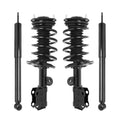 Unity Automotive 2 Front Complete Strut Assemblies 2 Rear Shock Absorbers 4-11106-254110-001