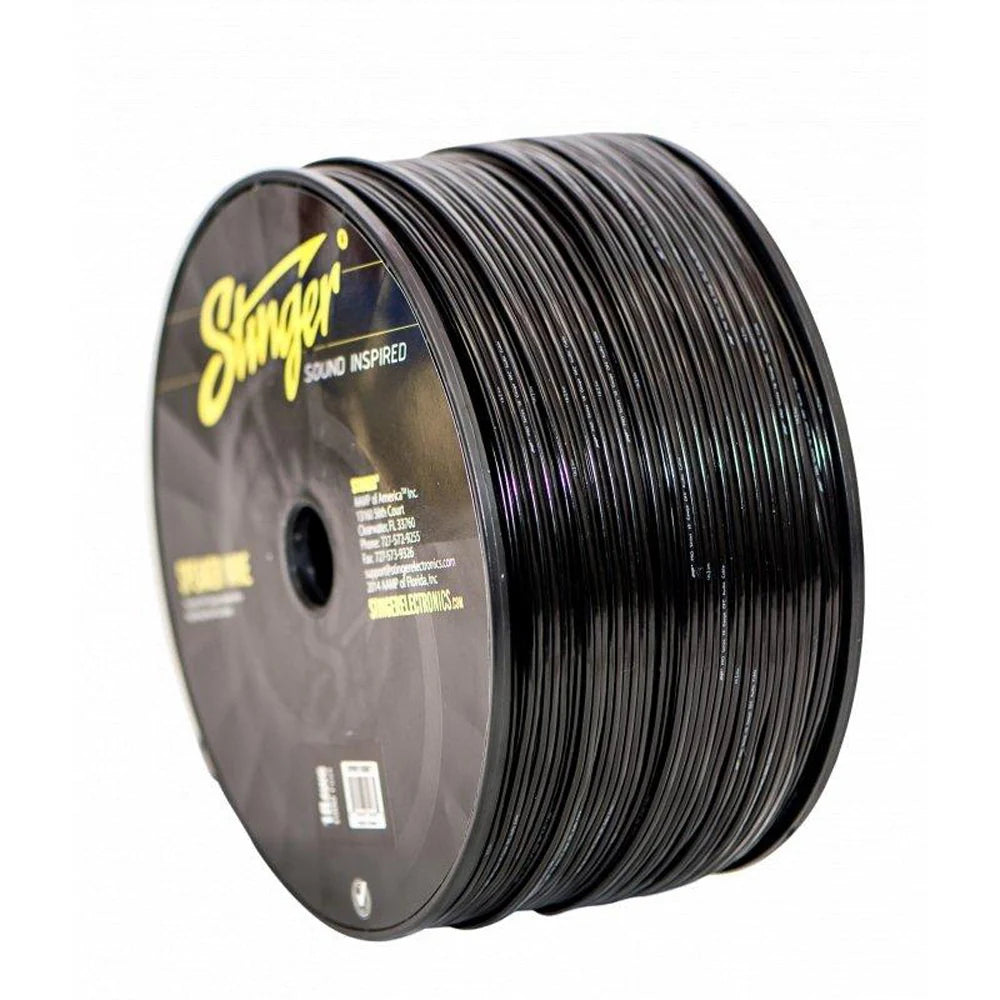 18 GA BLACK SPEAKER WIRE 1000FT (0