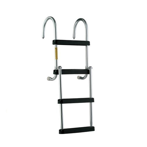 LADDER PONTOON FOLDS 24 STEPREMOVABLE NO BOLTS/HARDWARE