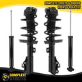 Unity Automotive 2 Front Complete Strut Assemblies 2 Rear Shock Absorbers 4-13963-251430-001