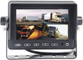 5' QUAD MONITOR WITH 4 WAY VIDEO IN
