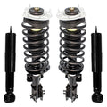 Unity Automotive 2 Front Complete Strut Assemblies 2 Rear Shock Absorbers 4-11550-259320-001