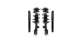 Unity Automotive 2 Front Complete Strut Assemblies 2 Rear Shock Absorbers 4-11137-259180-001