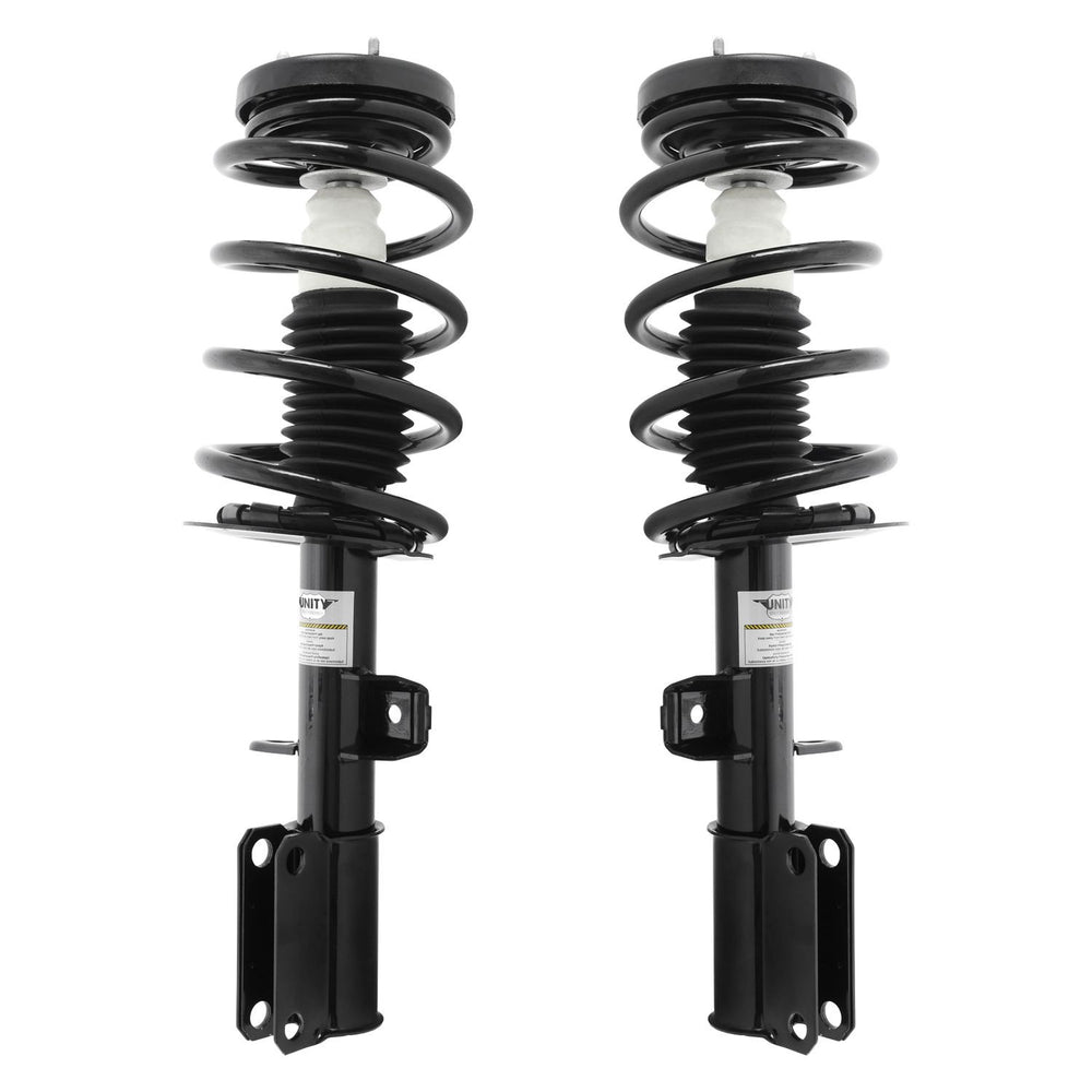 Unity Automotive 2 Front Complete Strut Assemblies 2-11375-11376-001