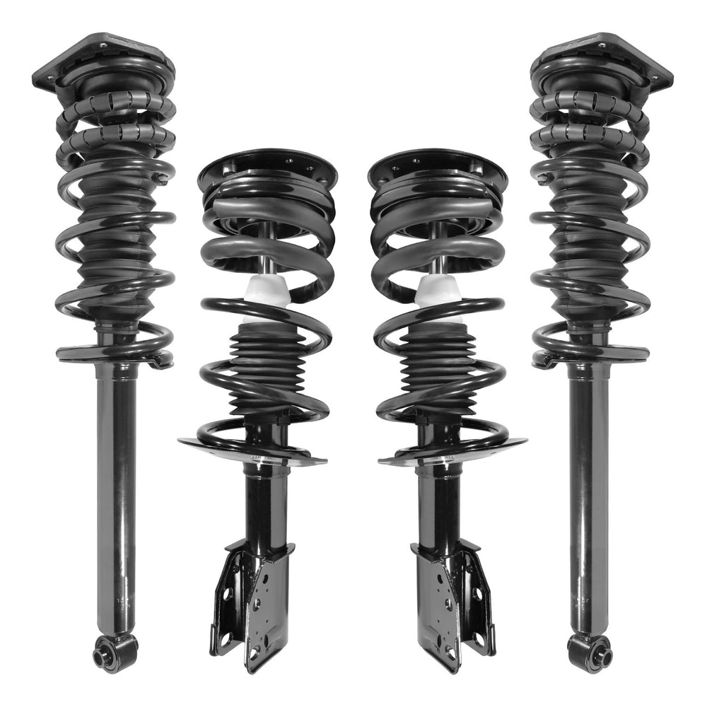 Unity Automotive 4 Front Rear Complete Strut Assemblies 4-11150-15030-001