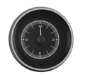 196367 CORVETTE ANALOG CLOCK SILVER ALLOY STYLE FACE BLUE DISPLAY