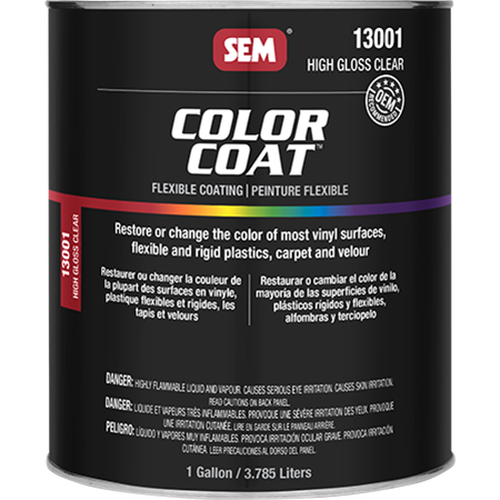 COLOR COAT - HIGH GLOSS CLEAR