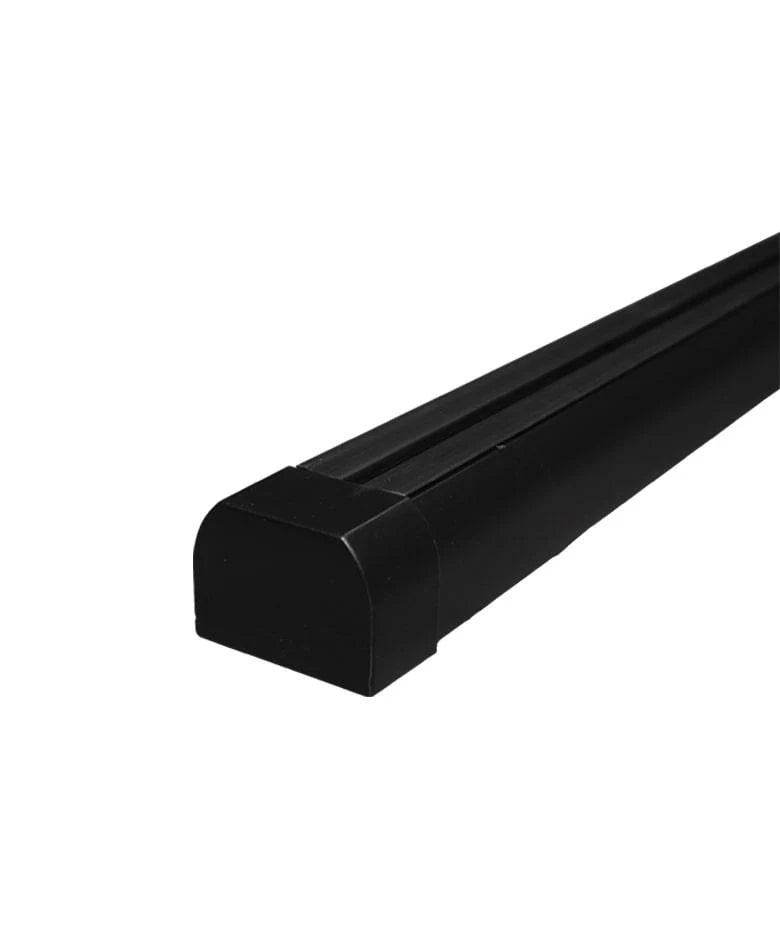 BLACK ALUMINIUM BAR SET 55IN