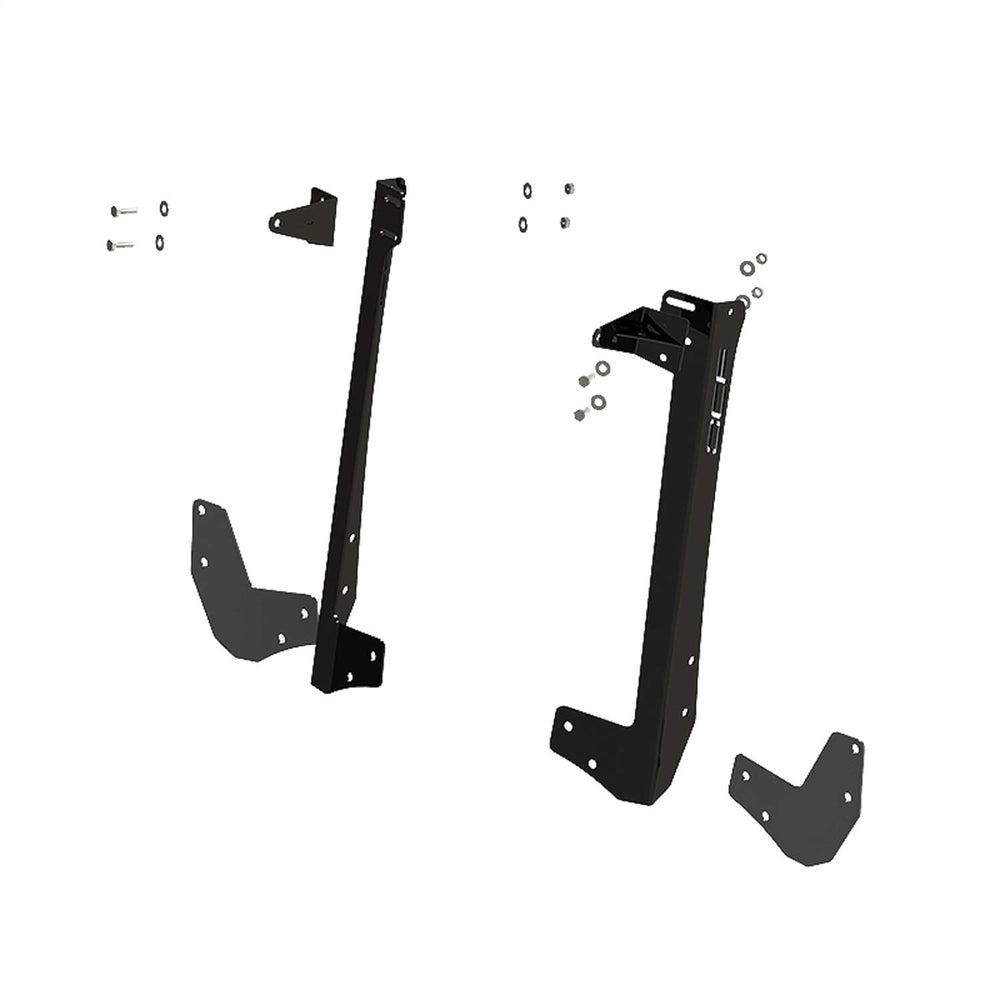 MBRP 2007 2015 Jeep Wrangler JK Formed Windshield Single Light Kit - 50inch Light 182746