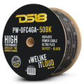 DS18 4-Gauge 50-Feet Black