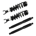 Unity Automotive 2 Front Complete Strut Assemblies 2 Rear Shock Absorbers 4-11620-256300-001