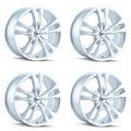 TR22 3222 GLOSS HYPER SILVER 17X7 5100/5114.3 40MM 72.62MM