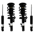 Unity Automotive 2 Front Complete Strut Assemblies 2 Rear Shock Absorbers 4-11493-259310-001
