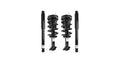 Unity Automotive 2 Front Complete Strut Assemblies 2 Rear Shock Absorbers 4-11580-251500-001