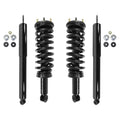 Unity Automotive 2 Front Complete Strut Assemblies 2 Rear Shock Absorbers 4-11931-254800-001