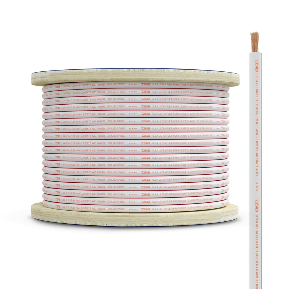 DS18 8-Gauge Power Wire 100ft