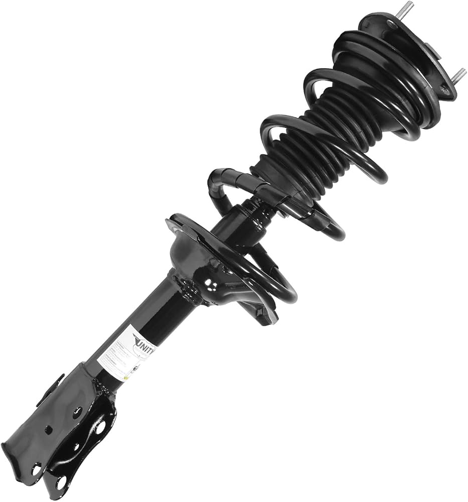 Unity Automotive 2 Front Complete Strut Assemblies 2 Rear Shock Absorbers 4-11920-259350-001