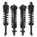 Unity Automotive 4 Front Rear Complete Strut Assemblies 4-11140-15141-001