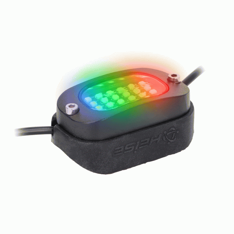 WIDE ANGLE CHASING ROCK LIGHT KIT 4 PIECE WITH CONTROLLER