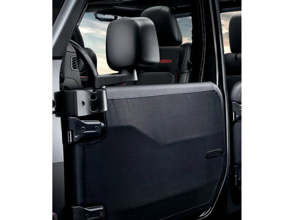 18C WRANGLER 2DR TUBE DOOR MESH DOOR COVERS