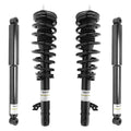 Unity Automotive 2 Front Complete Strut Assemblies 2 Rear Shock Absorbers 4-11985-259040-001