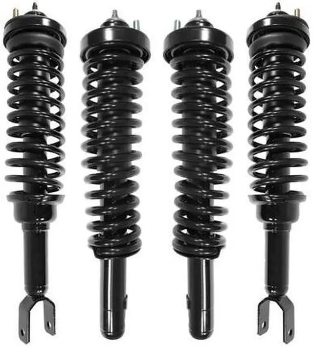 Unity Automotive 4 Front Rear Strut Assemblies 4-11231-15220-001