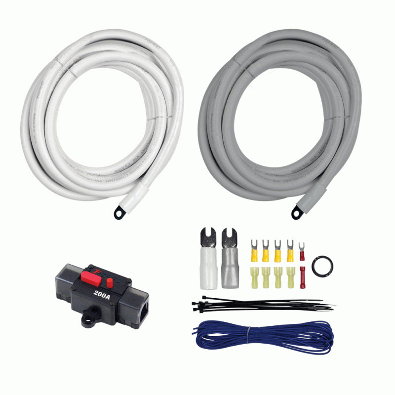10FT 1/0 AWG KIT W/CIRCUIT BREAKER