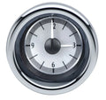 UNIVERSAL VLC ANALOG CLOCK 2 1/16IN CARBON FIBER STYLE FACE BLUE DISPLAY