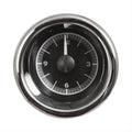 UNIVERSAL VLC ANALOG CLOCK 2 1/16IN CARBON FIBER STYLE FACE BLUE DISPLAY