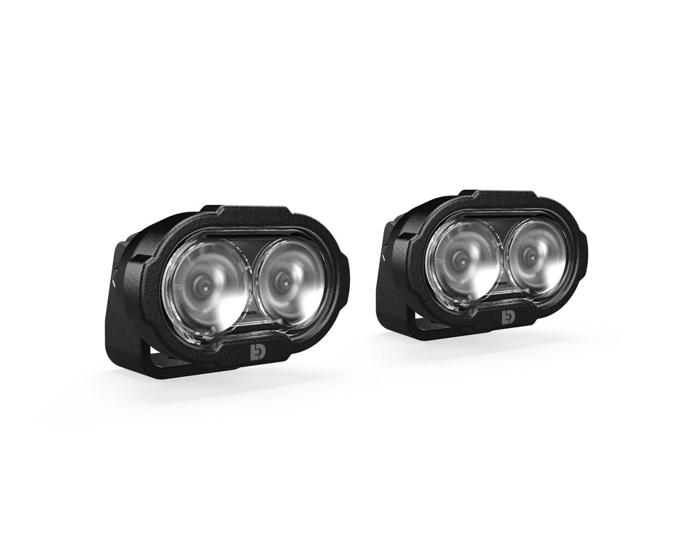DL2 DRIVING LIGHT PODS W/ DATADIM TECHNOLOGY WHITE PAIR