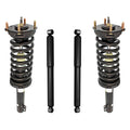 Unity Automotive 2 Front Complete Strut Assemblies 2 Rear Shock Absorbers 4-11211-259120-001