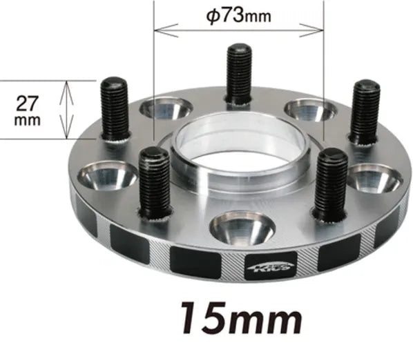 Project Kics 15mm Wide Tread Hub Unit System 4x100
