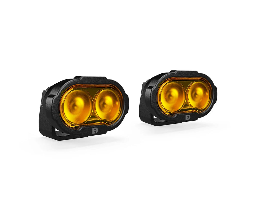DL2 DRIVING LIGHT PODS W/ DATADIM TECHNOLOGY AMBER PAIR