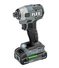 1/4IN HEX IMPACT DRIVER KIT 2X2.5AH BATTERY 160W CHARGER