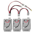 3 12V BATTERY PARALLEL QUICK ONNECT SYSTEM W/ SOLAR CONNECTION