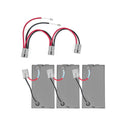 3 12V BATTERY PARALLEL QUICK ONNECT SYSTEM W/ SOLAR CONNECTION