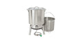 82QT STAINLESS BASKET WITH HELPER HANDLE