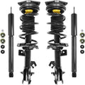 Unity Automotive 2 Front Complete Strut Assemblies 2 Rear Shock Absorbers 4-11353-255700-001